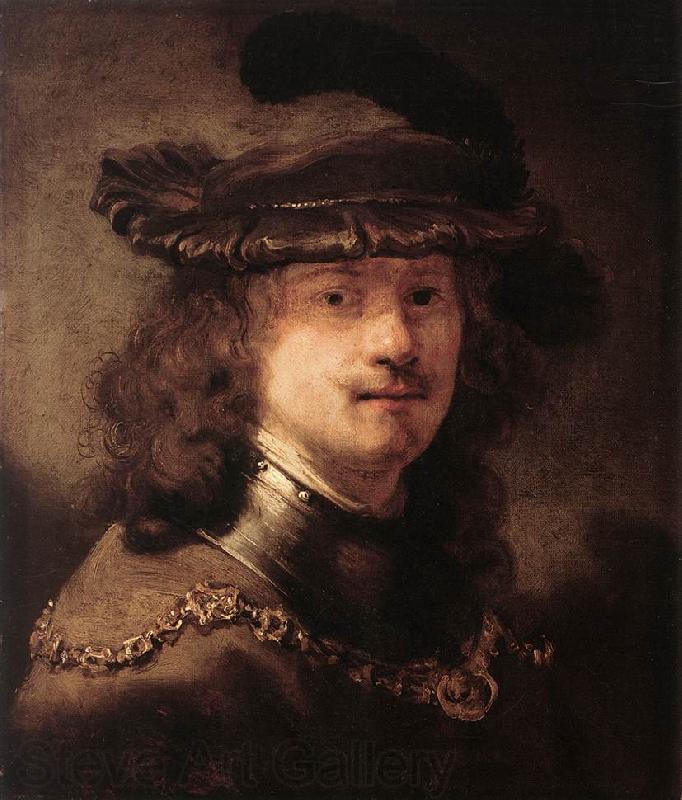 FLINCK, Govert Teunisz. Portrait of Rembrandt df Norge oil painting art